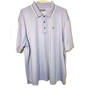 🏌️Jack Nickolas stay dry golf shirt. Baby blue XXL. 100%polyester